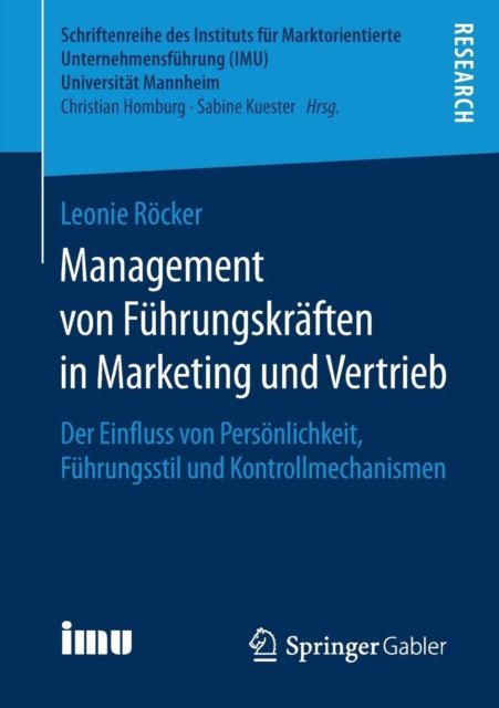 Management von Fuhrungskraften in Marketing und Vertrieb