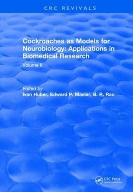 Cockroaches As Models for Neurobiology