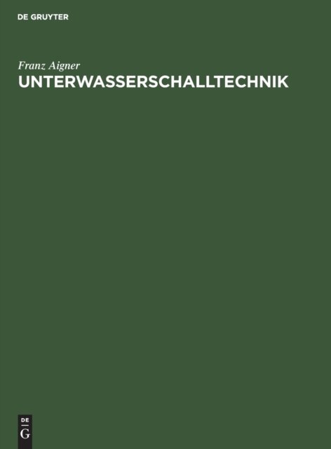Unterwasserschalltechnik