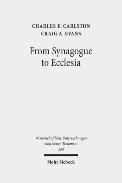 From Synagogue to Ecclesia