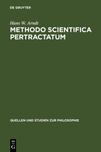 Methodo Scientifica Pertractatum