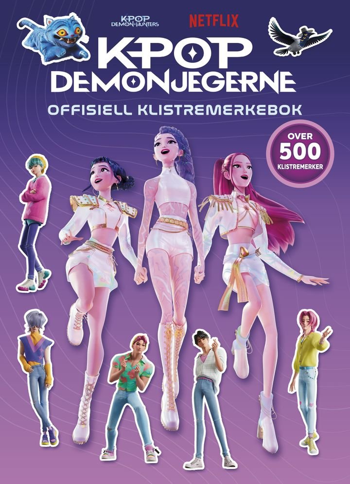 K-Pop demonjegerne - offisiell klistremerkebok