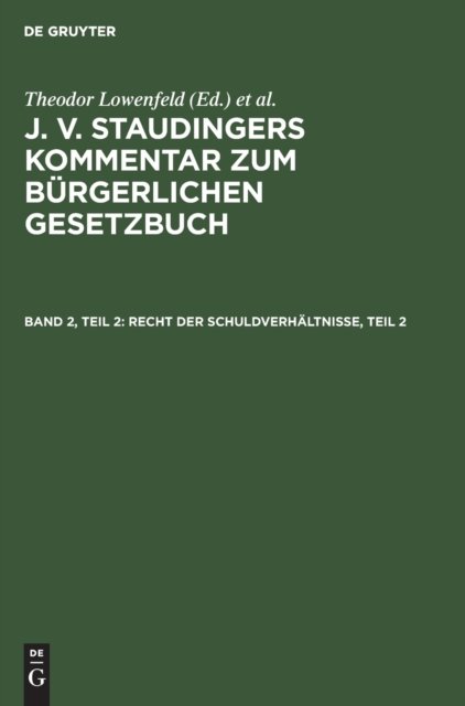 Recht Der Schuldverhaltnisse, Teil 2
