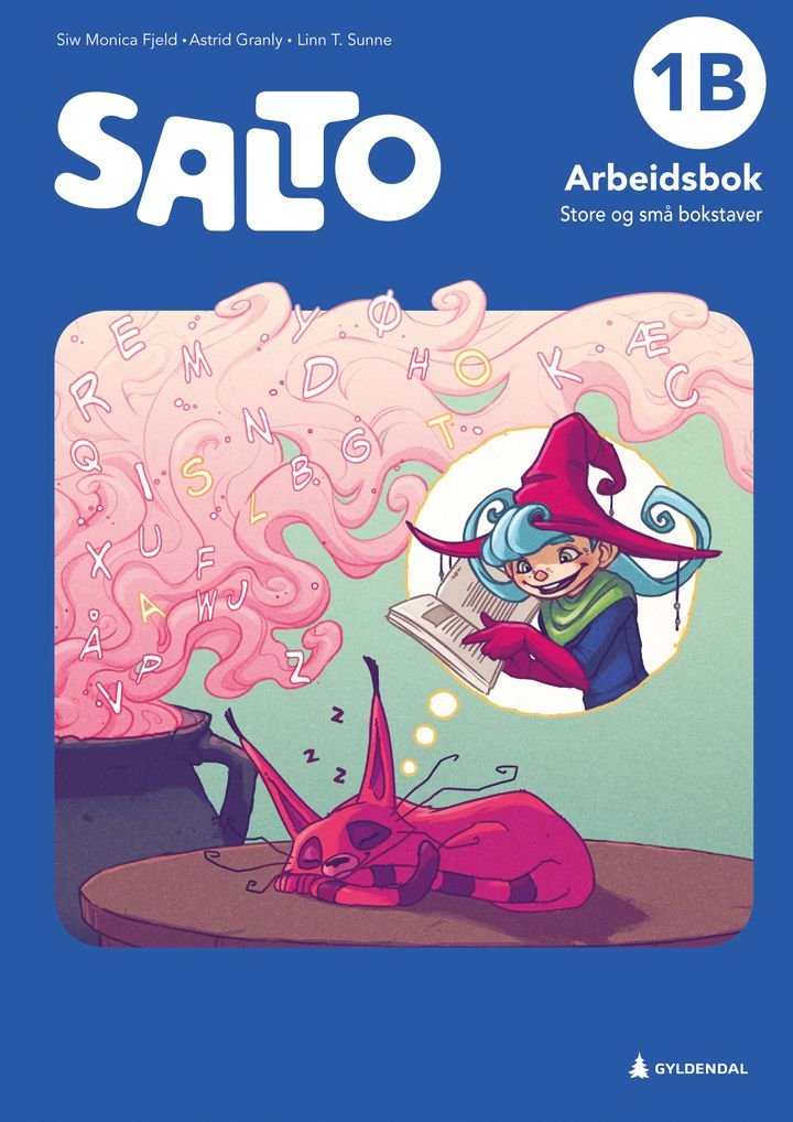 Salto 1B, 2. utg. - Arbeidsbok : store og små bokstaver : norsk for barnetrinnet