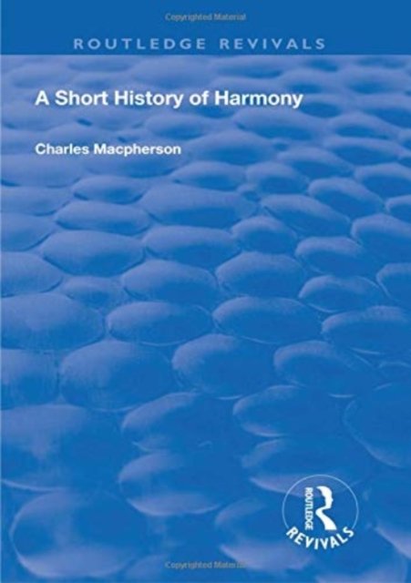 A Short History of Harmony