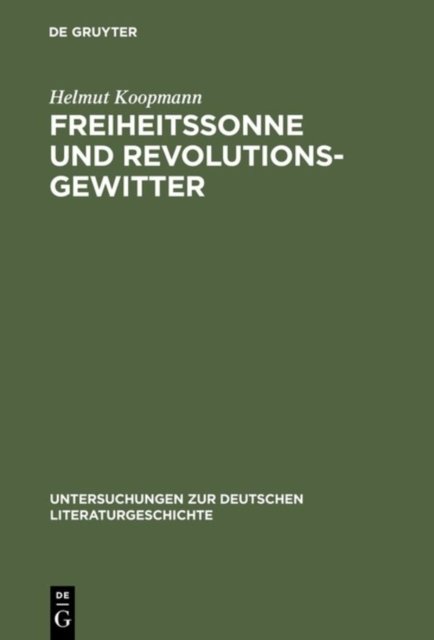 Freiheitssonne Und Revolutionsgewitter