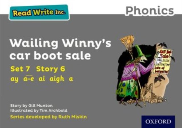 Read Write Inc. Phonics: Wailing Winny''s Car Boot Sale (Grey Set 7 Storybook 6)