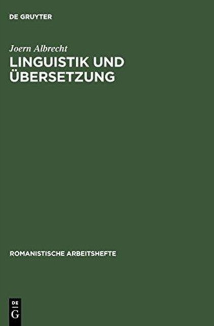 Linguistik Und Ubersetzung
