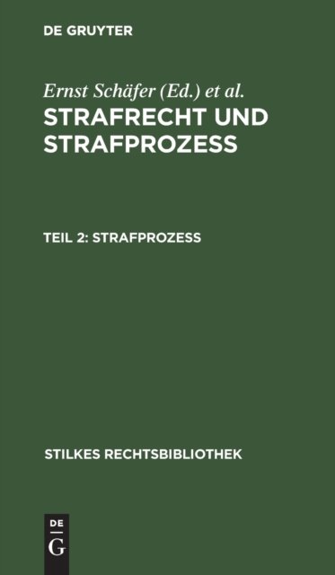 Strafprozeß