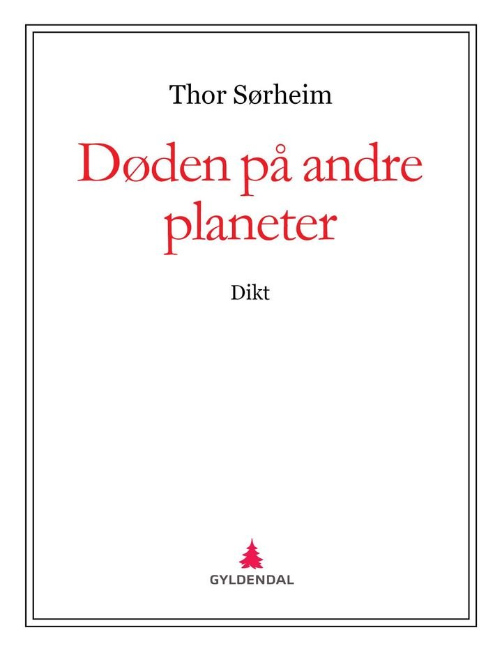 Døden på andre planeter - dikt