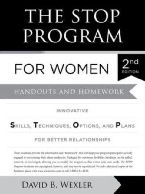 The STOP Program for Women – Handouts and Homework