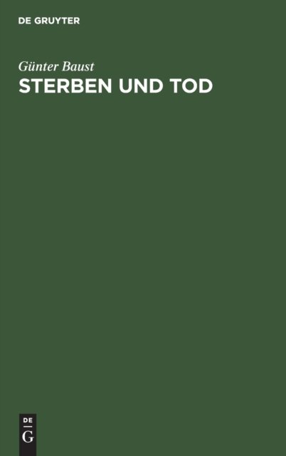 Sterben Und Tod
