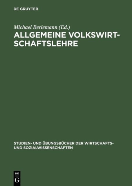 Allgemeine Volkswirtschaftslehre