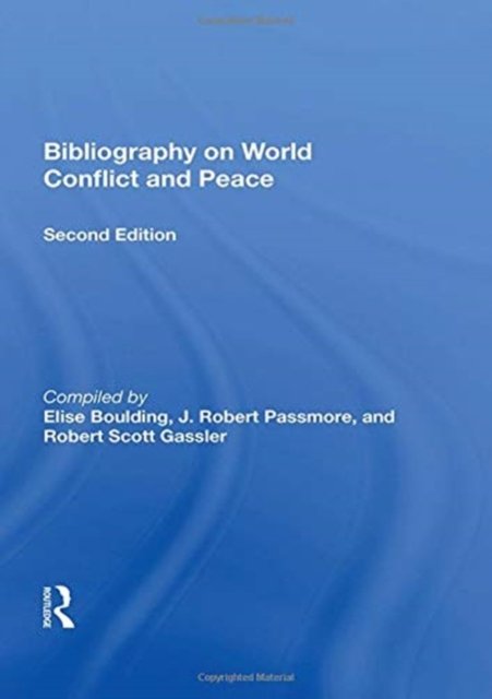 Bibliography On World Conflict And Peace