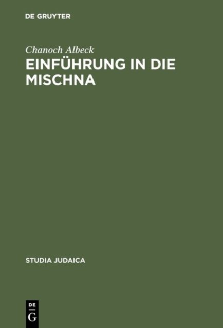 Einfuhrung in die Mischna
