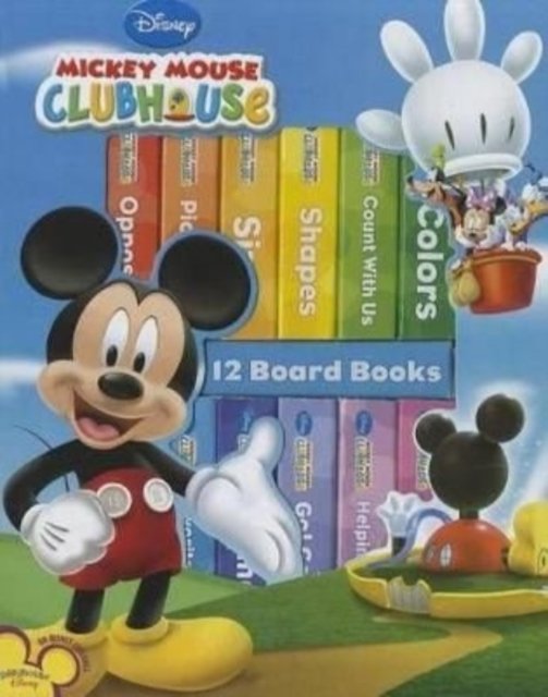 Disney Junior Mickey Mouse Clubhouse: 12 Board Books