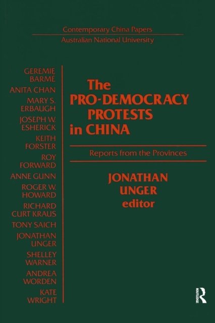 The Pro-democracy Protests in China