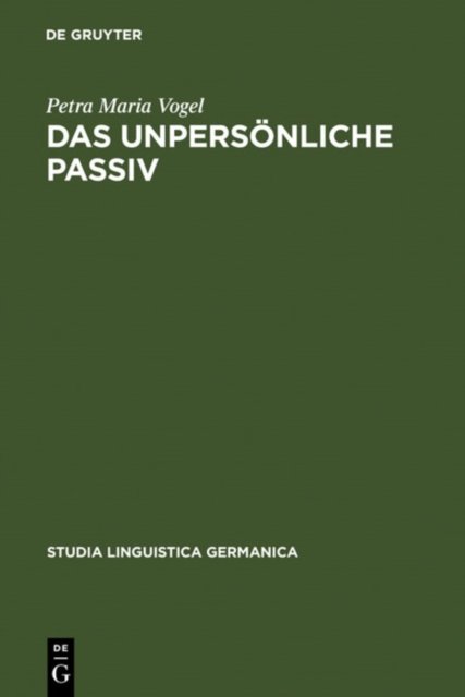 Das unpersonliche Passiv