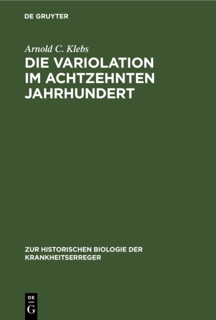 Variolation im achtzehnten Jahrhundert