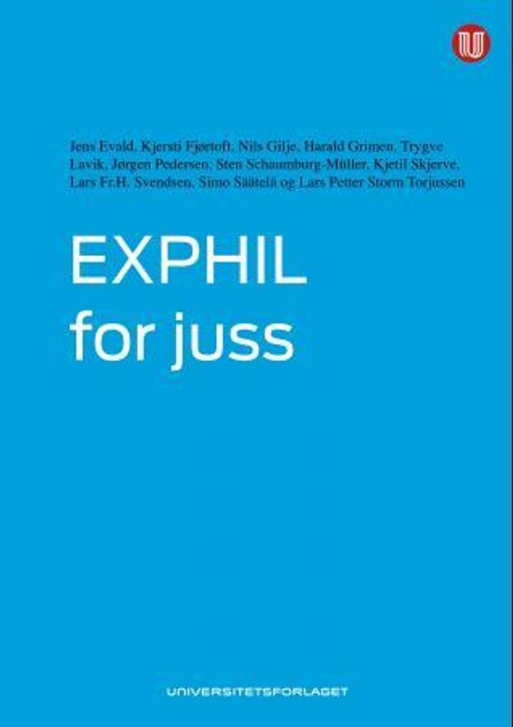 Exphil for juss - tekstsamling for examen philosophicum JU-varianten, alfa