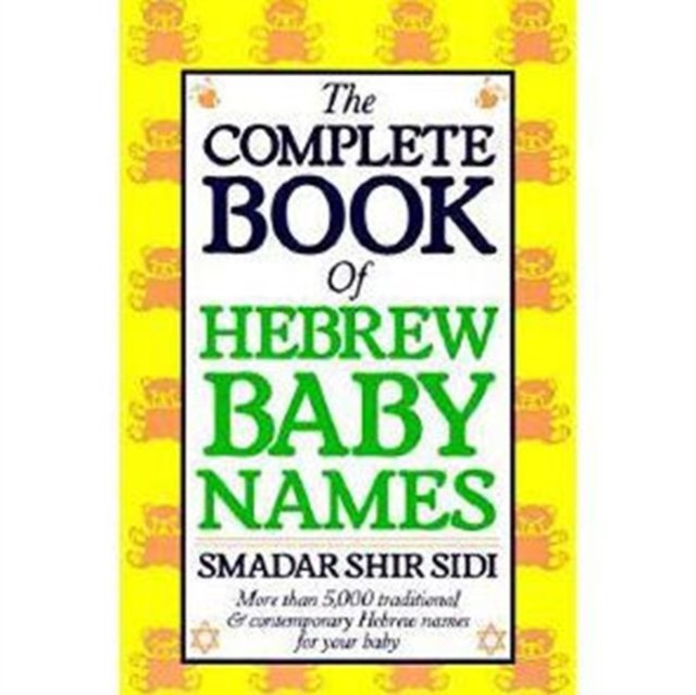 The Complete Book of Hebrew Baby Names