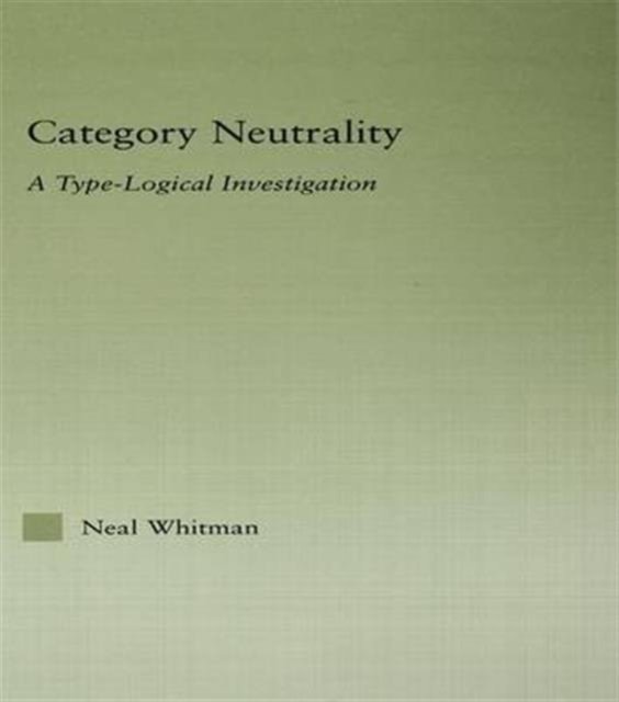 Category Neutrality