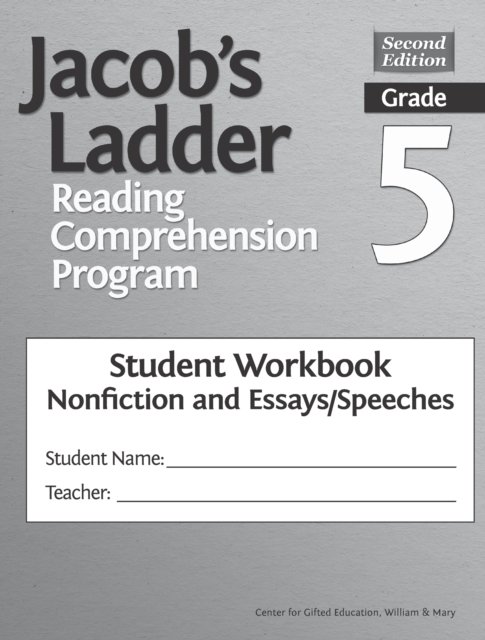 Jacob''s Ladder Reading Comprehension Program