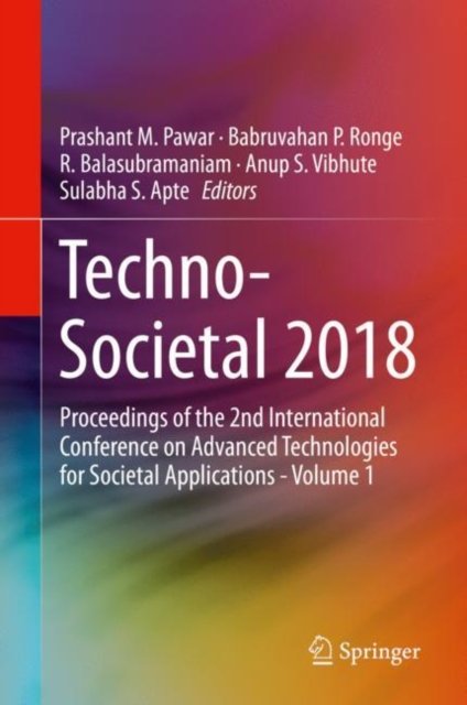 Techno-Societal 2018 - Volume 1