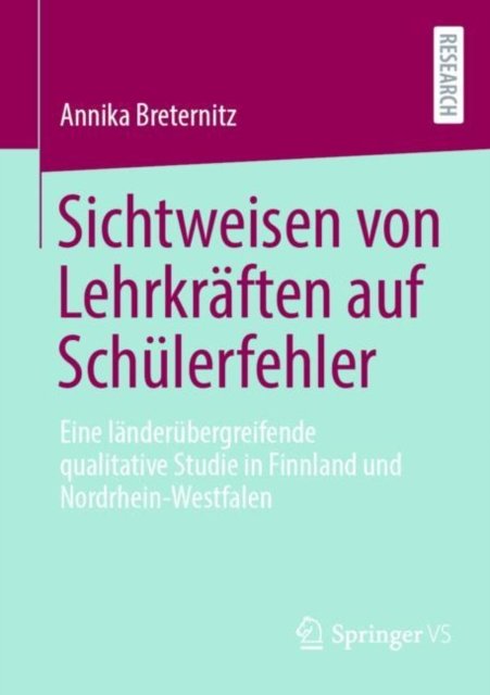 Sichtweisen von Lehrkraften auf Schulerfehler
