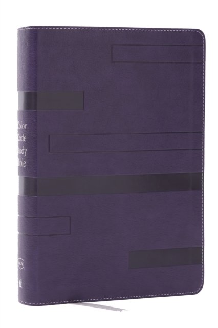 Color Code Study Bible, Revealing God's Truth Color by Color (NKJV, Purple Leathersoft, Red Letter)