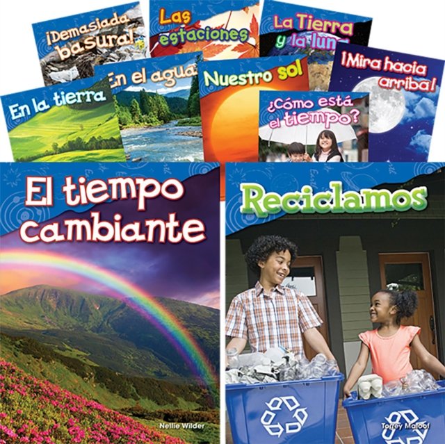 Let''s Explore Earth & Space Science Grades K-1 Spanish, 10-Book Set