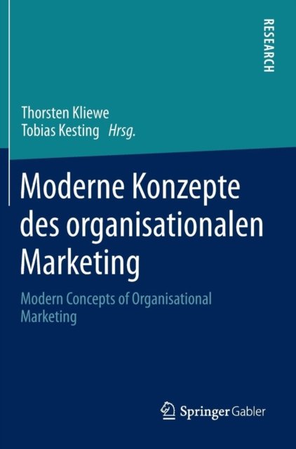 Moderne Konzepte des organisationalen Marketing