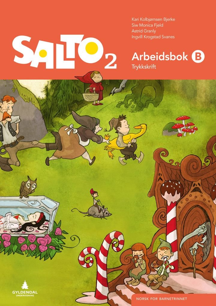 Salto 2 - Arbeidsbok B : trykkskrift : norsk for barnesteget