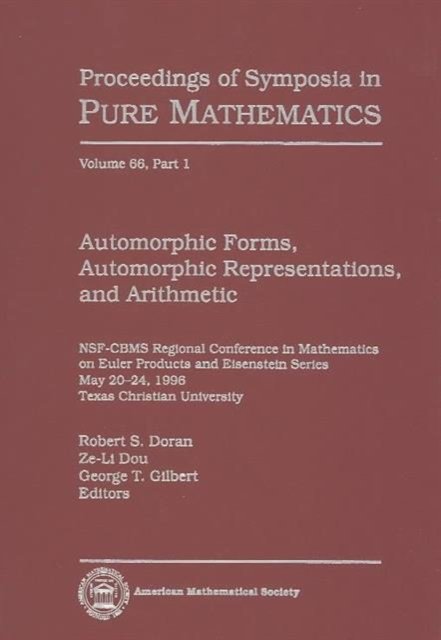 Automorphic Forms, Automorphic Representations and Arithmetic, Part 1