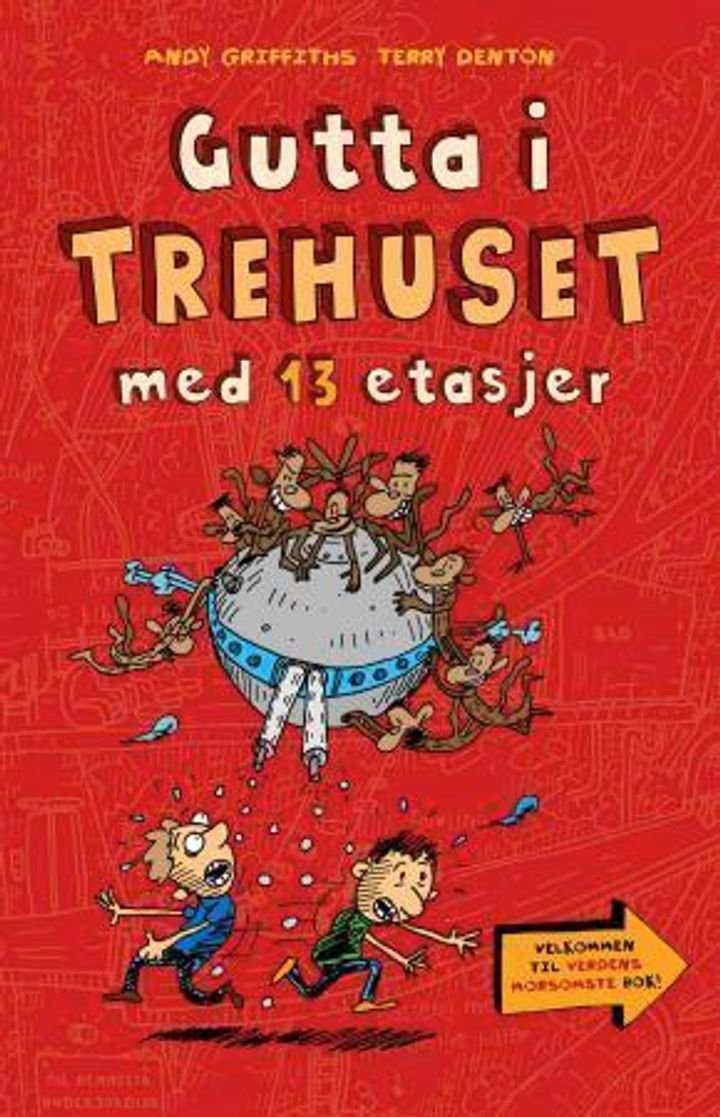 Gutta i trehuset med 13 etasjer