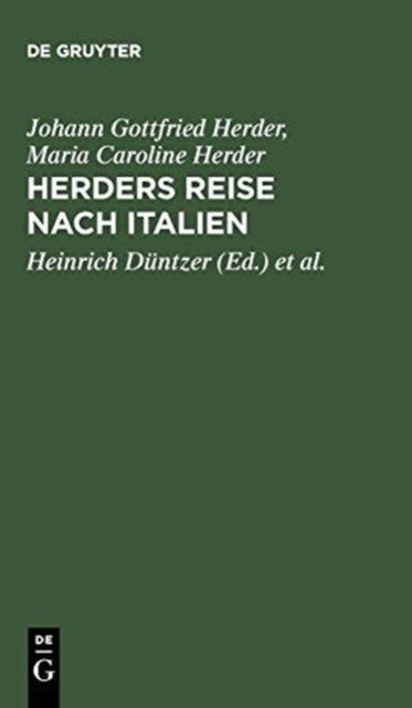 Herders Reise nach Italien