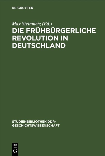 frühbürgerliche Revolution in Deutschland