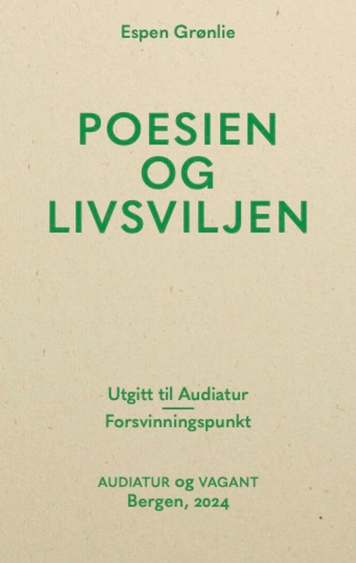 Poesien og livsviljen