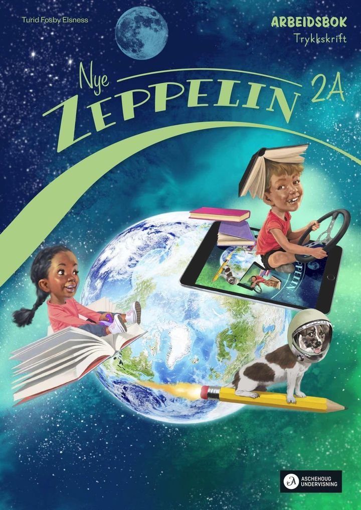 Nye Zeppelin 2A - Arbeidsbok : trykkskrift : norsk for barnetrinnet