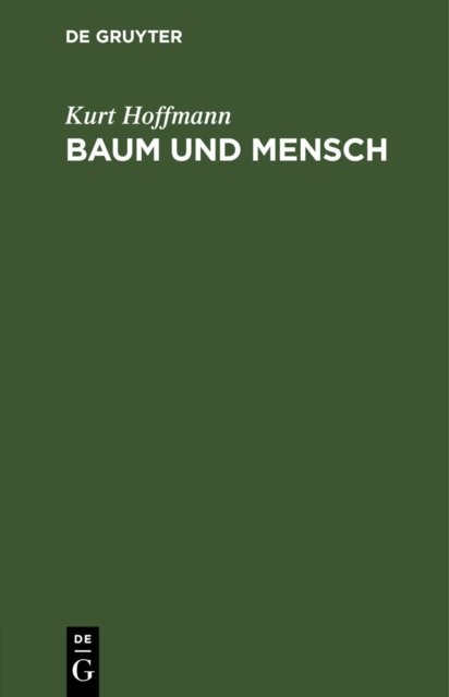 Baum Und Mensch