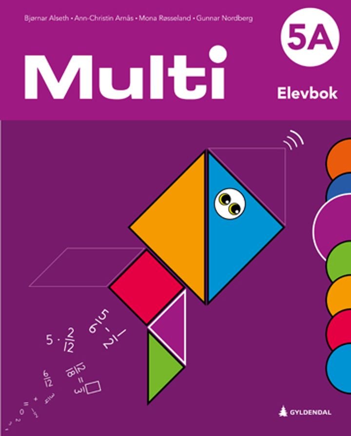 Multi 5A, 3. utg. - Elevbok : matematikk for barnesteget