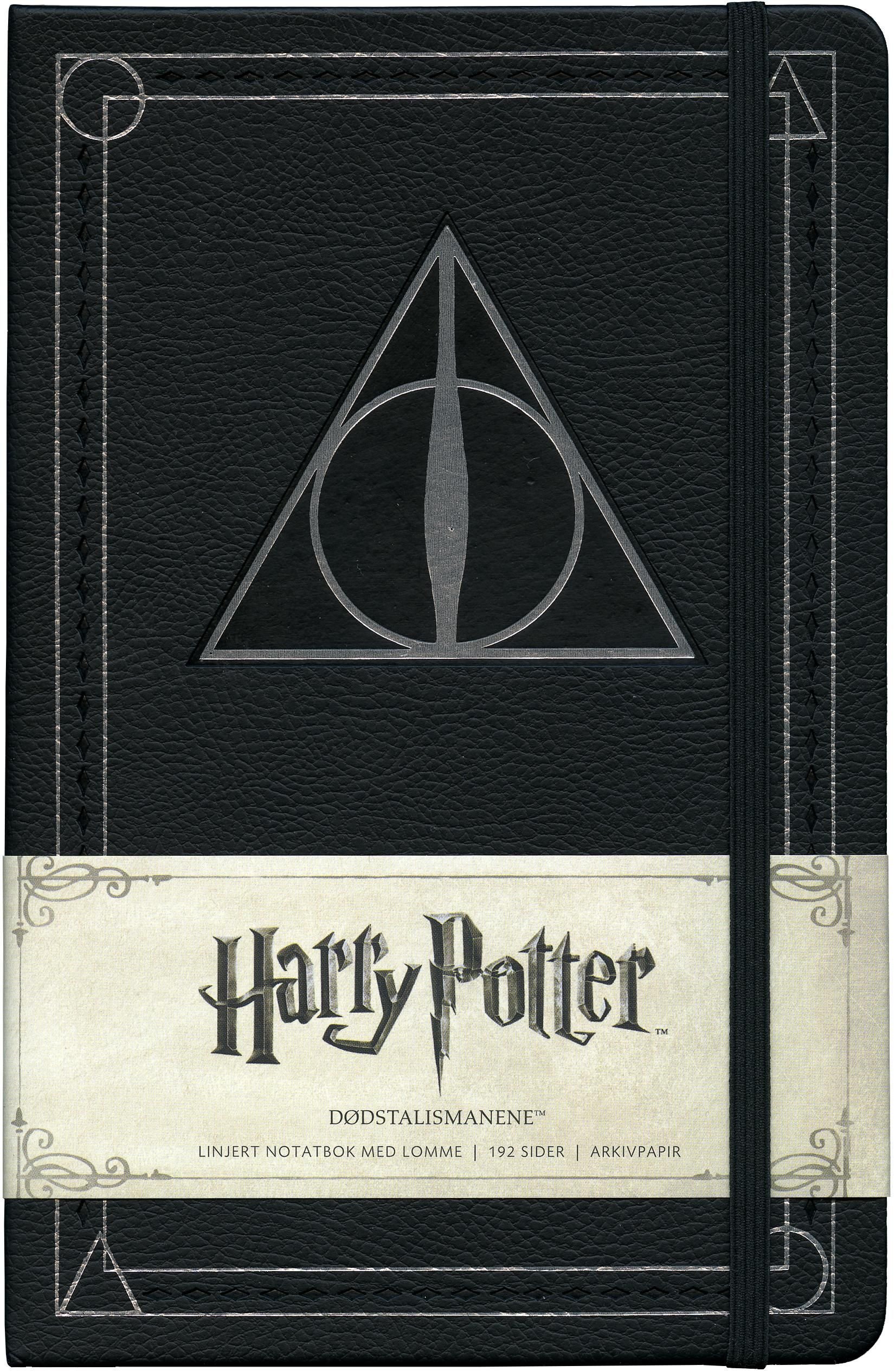 Harry Potter Dødstalismanene linjert notatbok