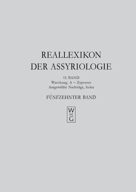 lWaschung.A - Zypresse, Nachtrage, Index