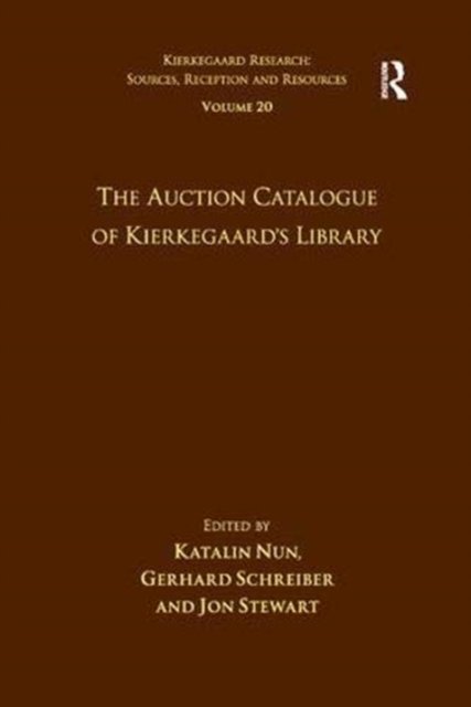 The Auction Catalogue of Kierkegaard''s Library