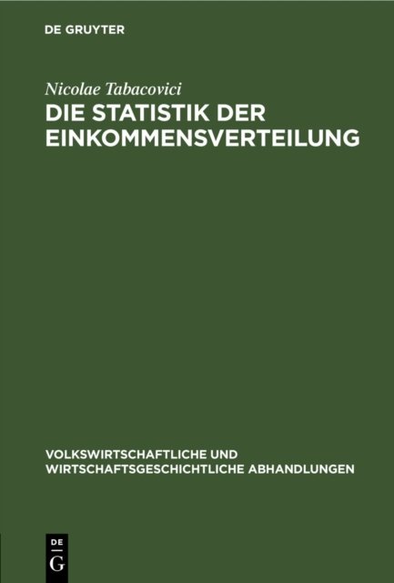 Die Statistik Der Einkommensverteilung