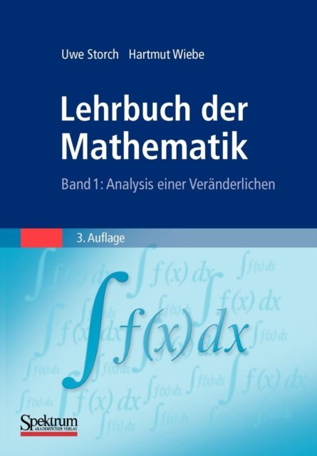 Lehrbuch Der Mathematik, Band 1
