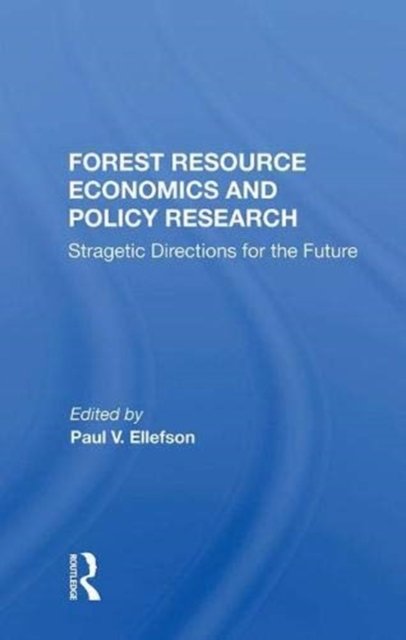 Forest Resource Economics And Policy Research