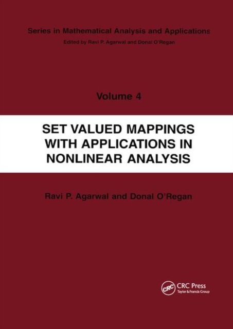 Set Valued Mappings with Applications in Nonlinear Analysis