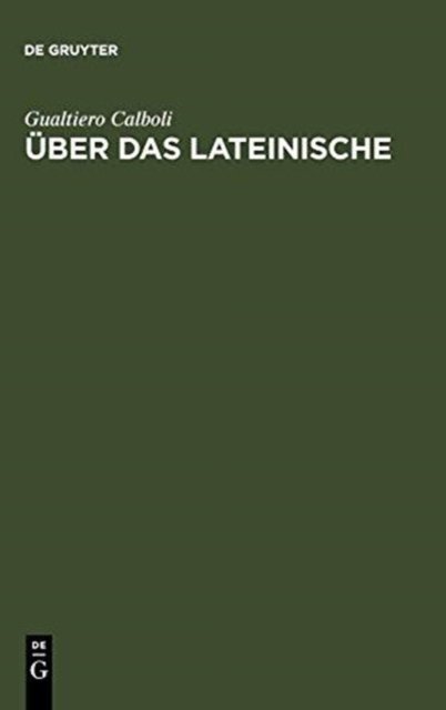 Uber das Lateinische