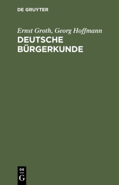 Deutsche Burgerkunde
